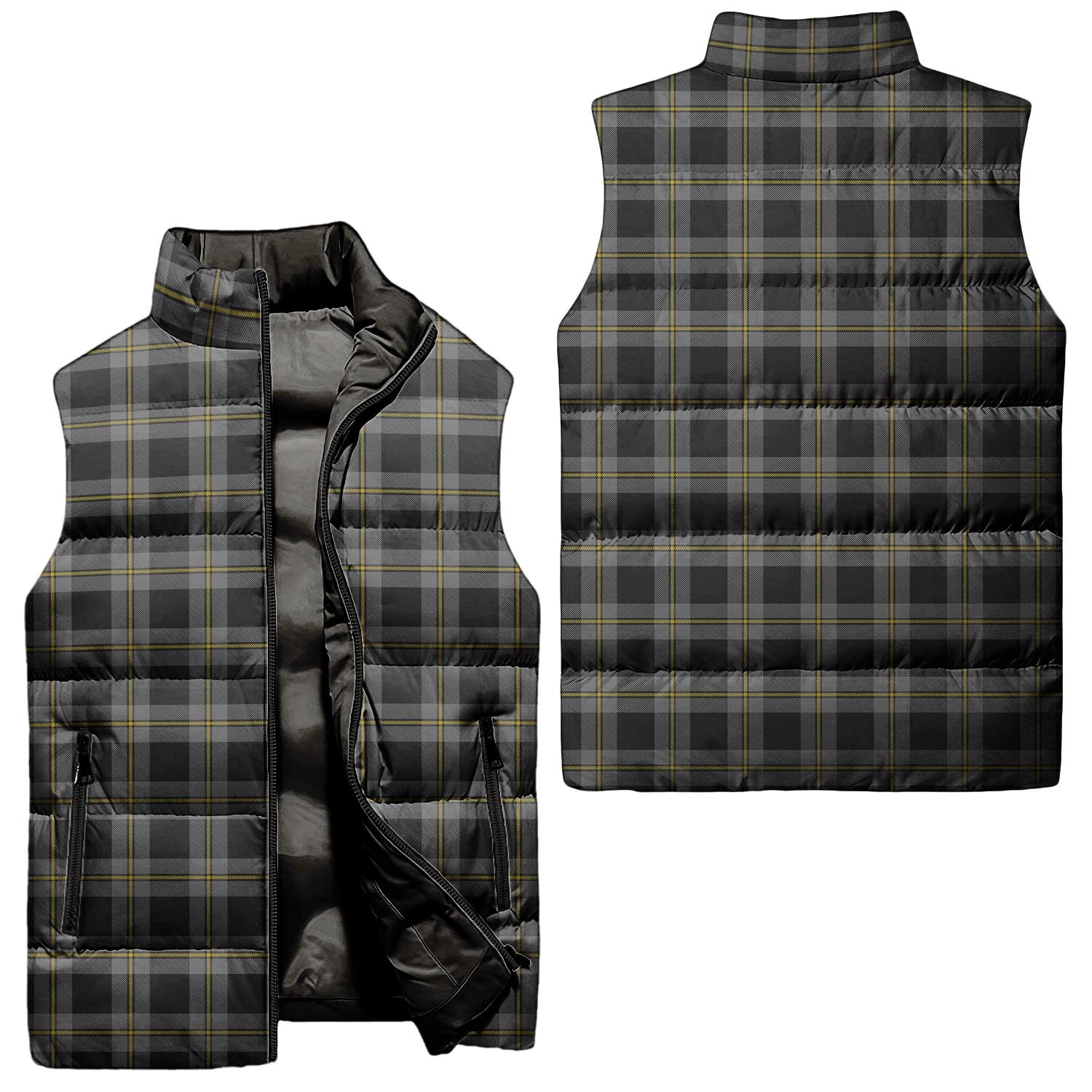 Perry Ancient Tartan Sleeveless Puffer Jacket Unisex - Tartan Vibes Clothing