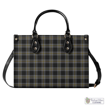 Perry Ancient Tartan Luxury Leather Handbags L - Tartan Vibes Clothing