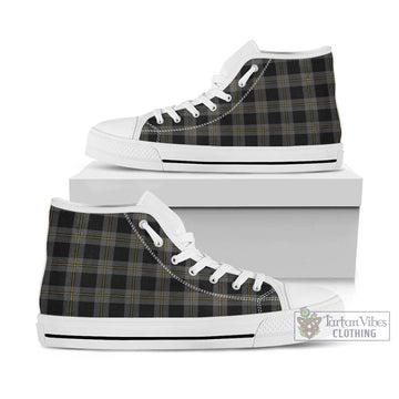 Perry Ancient Tartan High Top Shoes Kid High Top - White Sole - Tartan Vibes Clothing