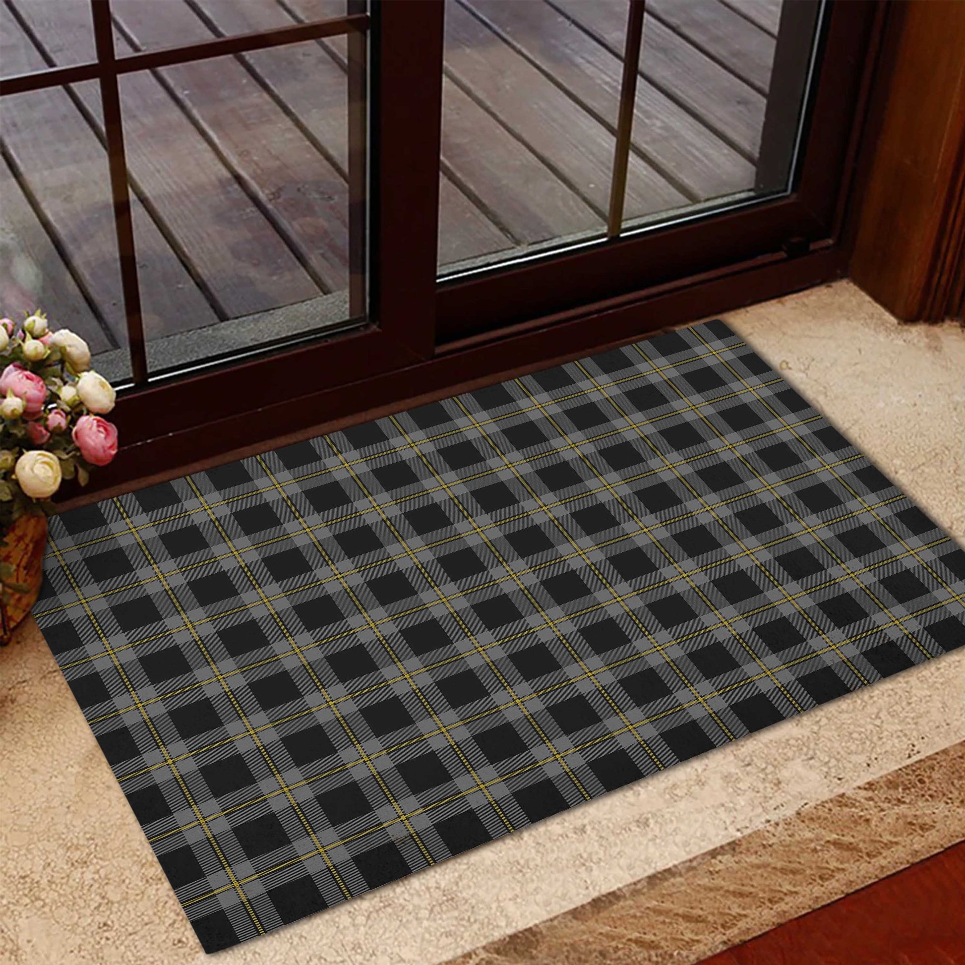 Perry Ancient Tartan Rubber Doormat L 60*90cm - Tartan Vibes Clothing