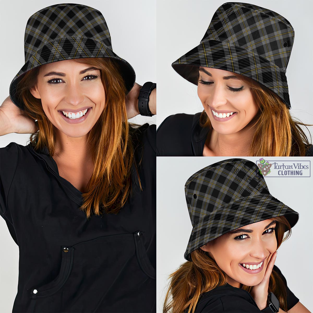 Perry Ancient Tartan Bucket Hat Bucket Hat One Size - Tartan Vibes Clothing