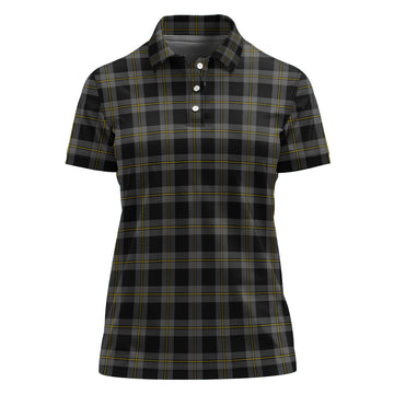 Perry Ancient Tartan Polo Shirt For Women - Tartan Vibes Clothing