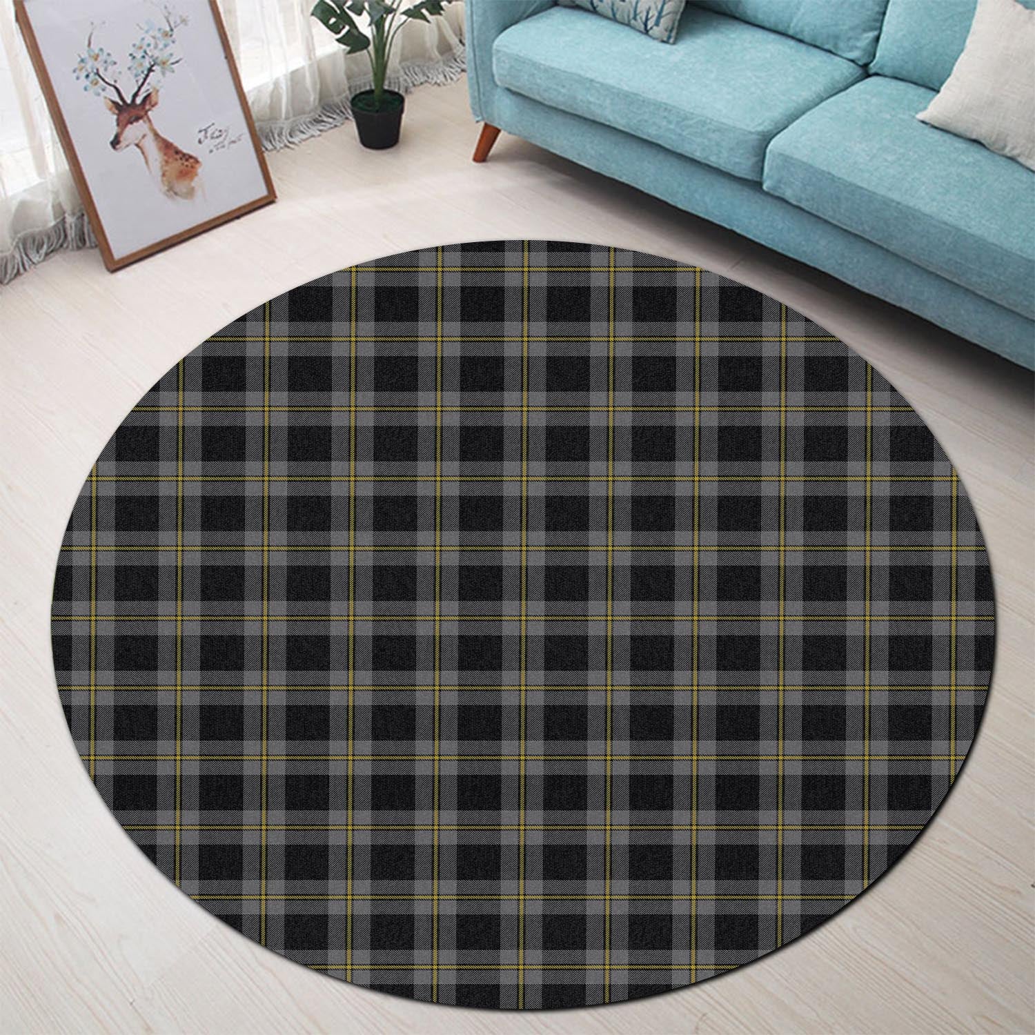 Perry Ancient Tartan Round Rug - Tartan Vibes Clothing