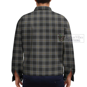 Perry Ancient Tartan Unisex Lapel Cotton Jacket - Tartan Vibes Clothing