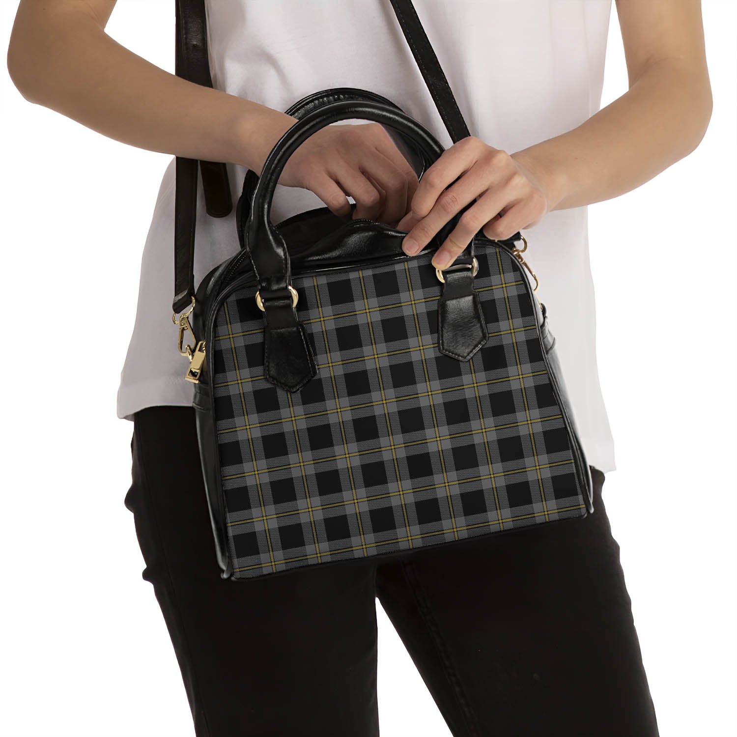 Perry Ancient Tartan Shoulder Handbags - Tartan Vibes Clothing