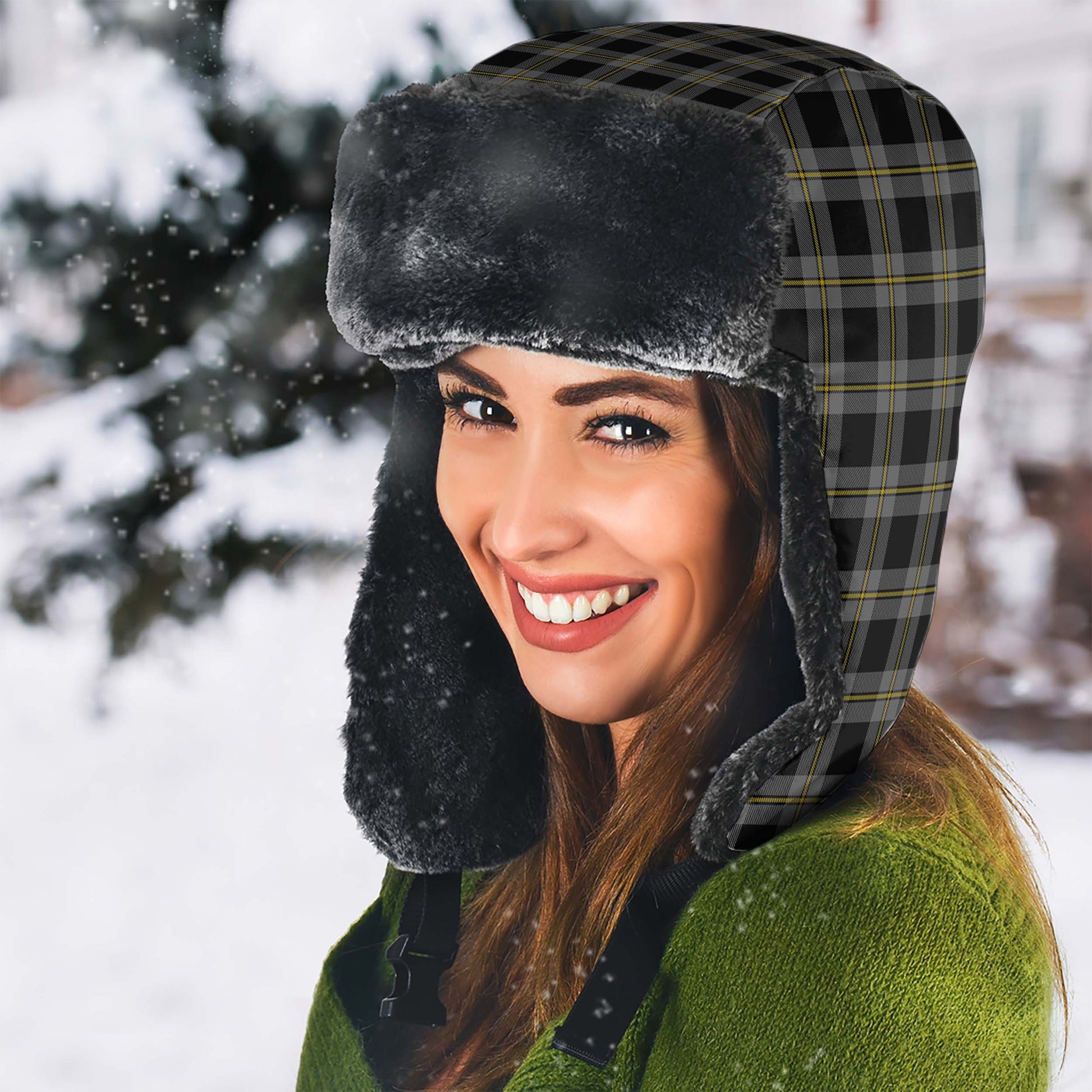 Perry Ancient Tartan Winter Trapper Hat - Tartan Vibes Clothing