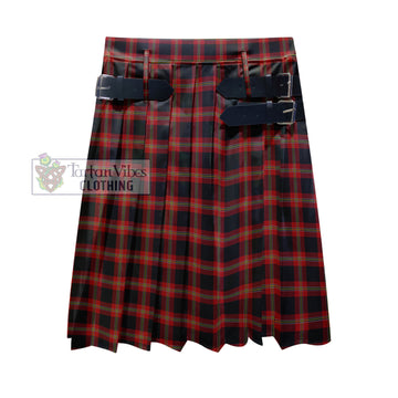Perry - Pirrie Tartan Men's Pleated Skirt - Fashion Casual Retro Scottish Kilt Style