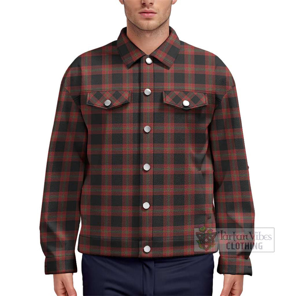 Perry - Pirrie Tartan Unisex Lapel Cotton Jacket Unisex - Tartan Vibes Clothing