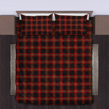 Perry-Pirrie Tartan Quilt Bed Set King - Tartan Vibes Clothing
