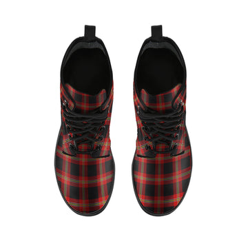 Perry-Pirrie Tartan Leather Boots