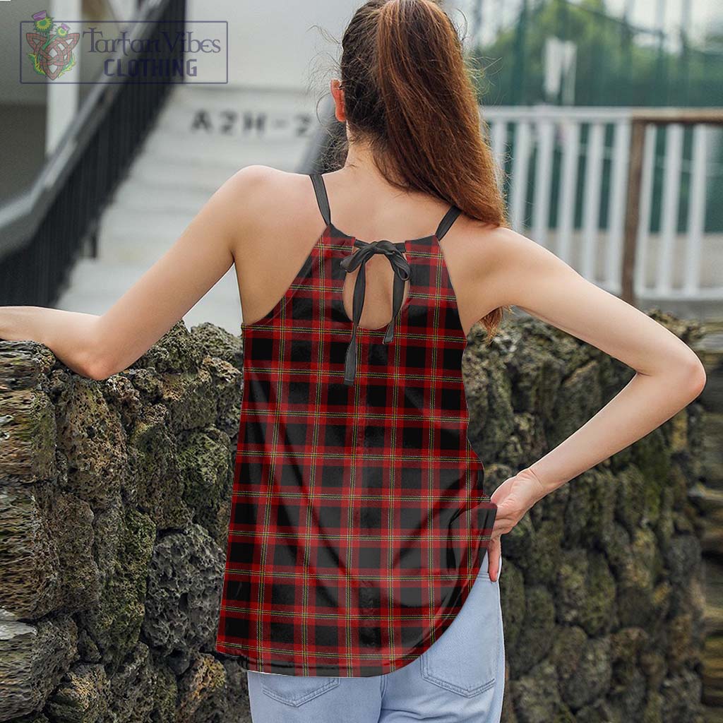 Perry-Pirrie Tartan Loose Halter Neck Camisole - Tartan Vibes Clothing
