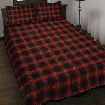 Perry-Pirrie Tartan Quilt Bed Set - Tartan Vibes Clothing