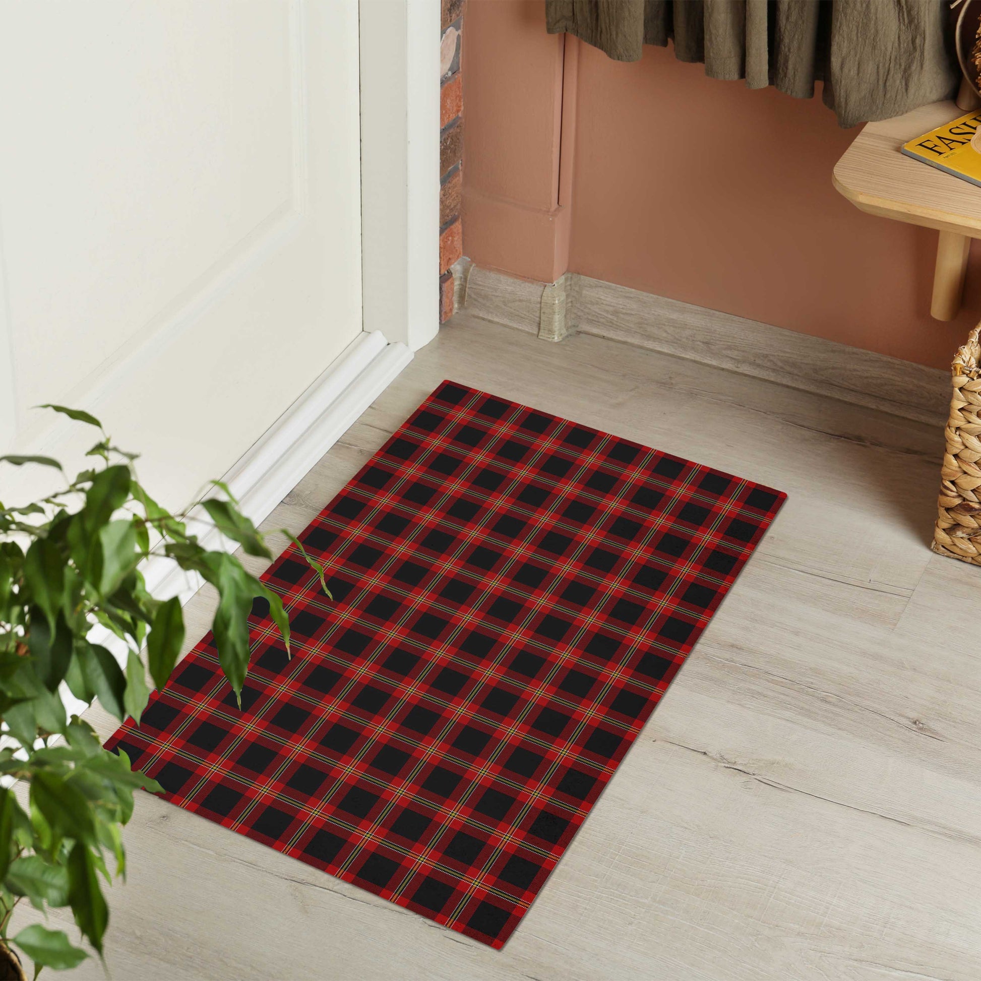 Perry-Pirrie Tartan Rubber Doormat - Tartan Vibes Clothing