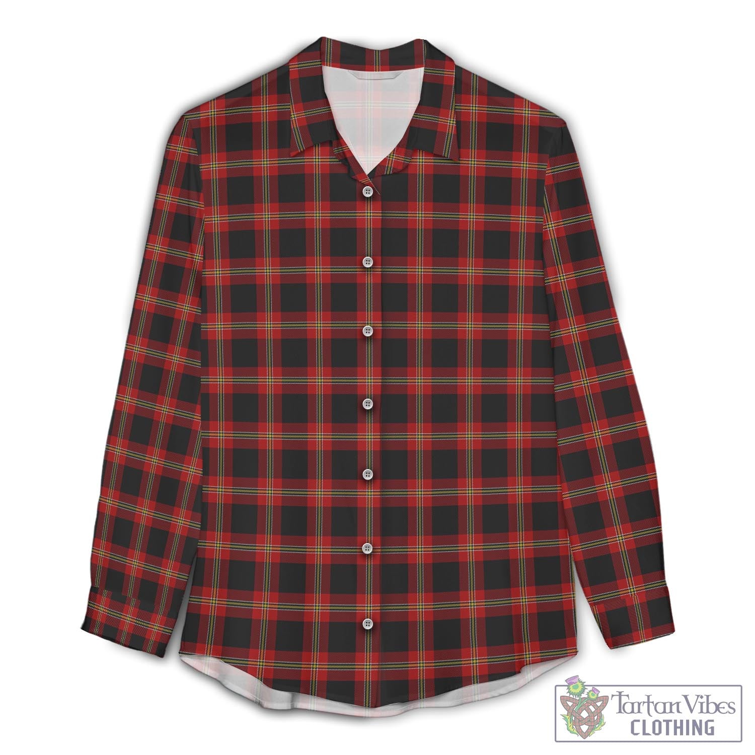 Perry-Pirrie Tartan Women's Casual Shirt - Tartan Vibes Clothing