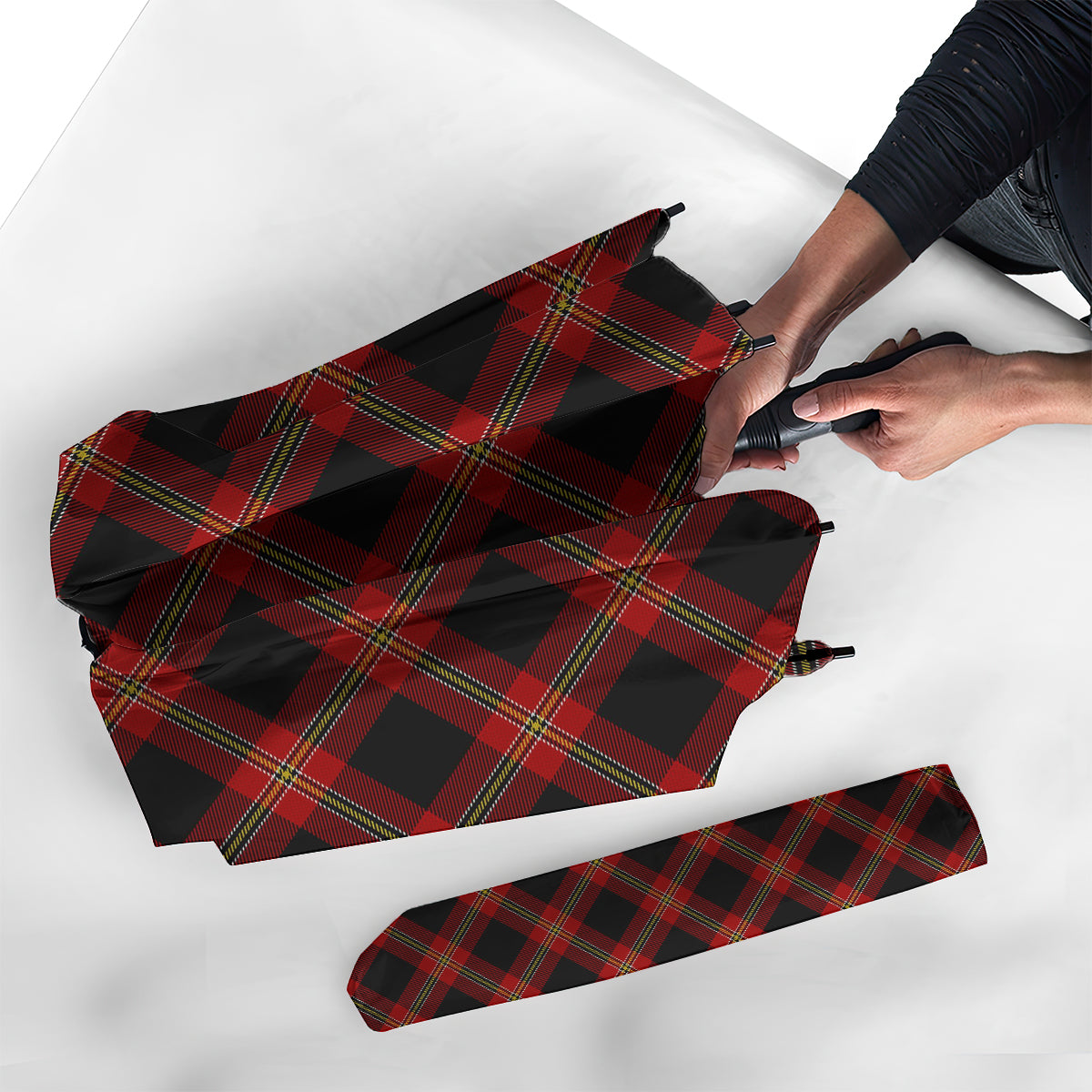 Perry-Pirrie Tartan Umbrella - Tartan Vibes Clothing