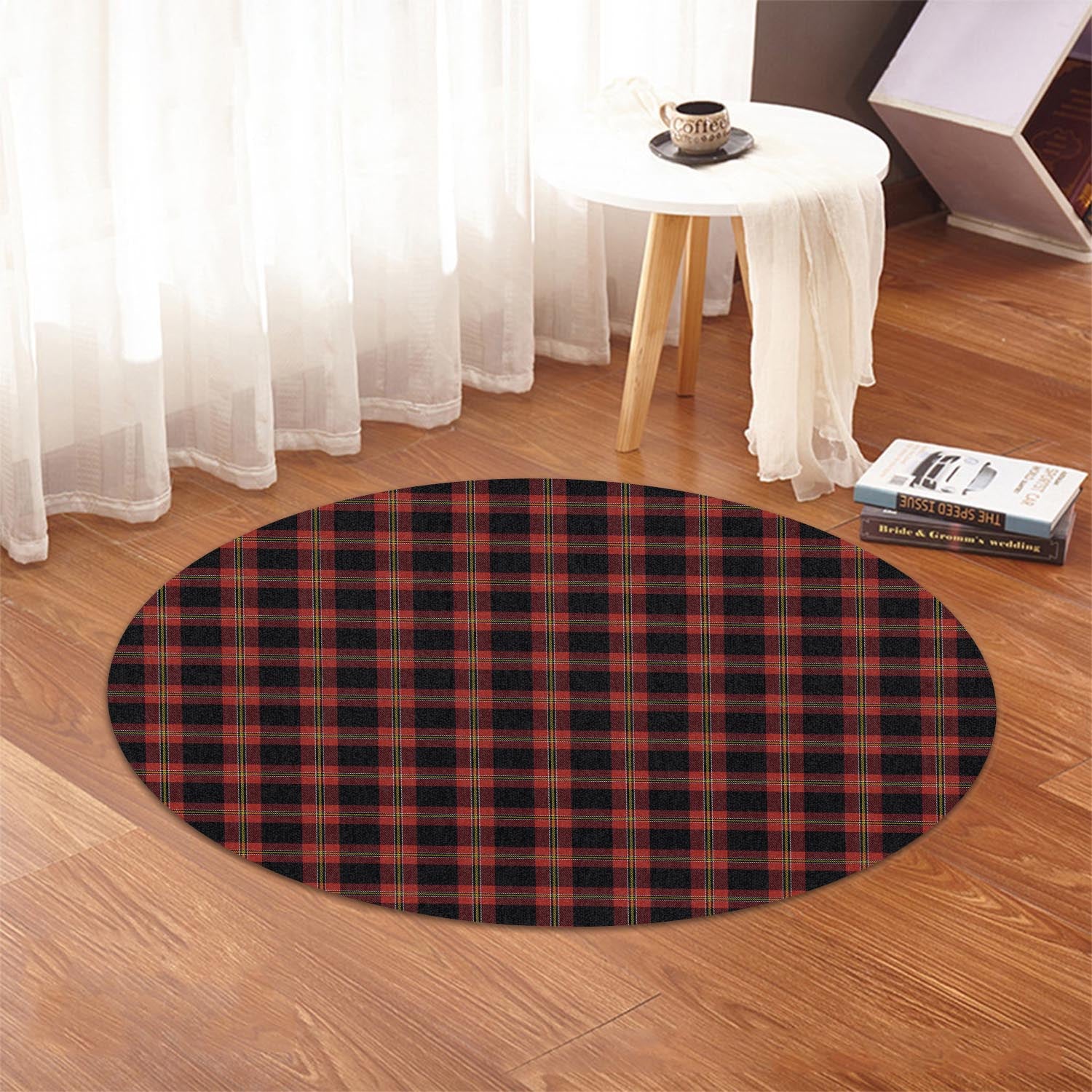 Perry-Pirrie Tartan Round Rug - Tartan Vibes Clothing
