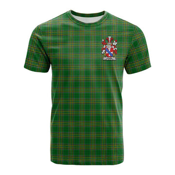 Phaire Irish Clan Tartan Cotton T-shirt with Coat of Arms Kid's Shirt - Tartan Vibes Clothing