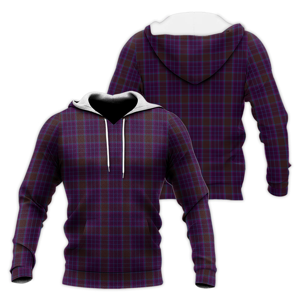 Phillips Tartan Knitted Hoodie Unisex - Tartan Vibes Clothing