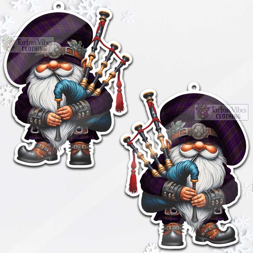 Phillips Tartan Bagpiper Gnome Christmas Ornament - Tartan Vibes Clothing