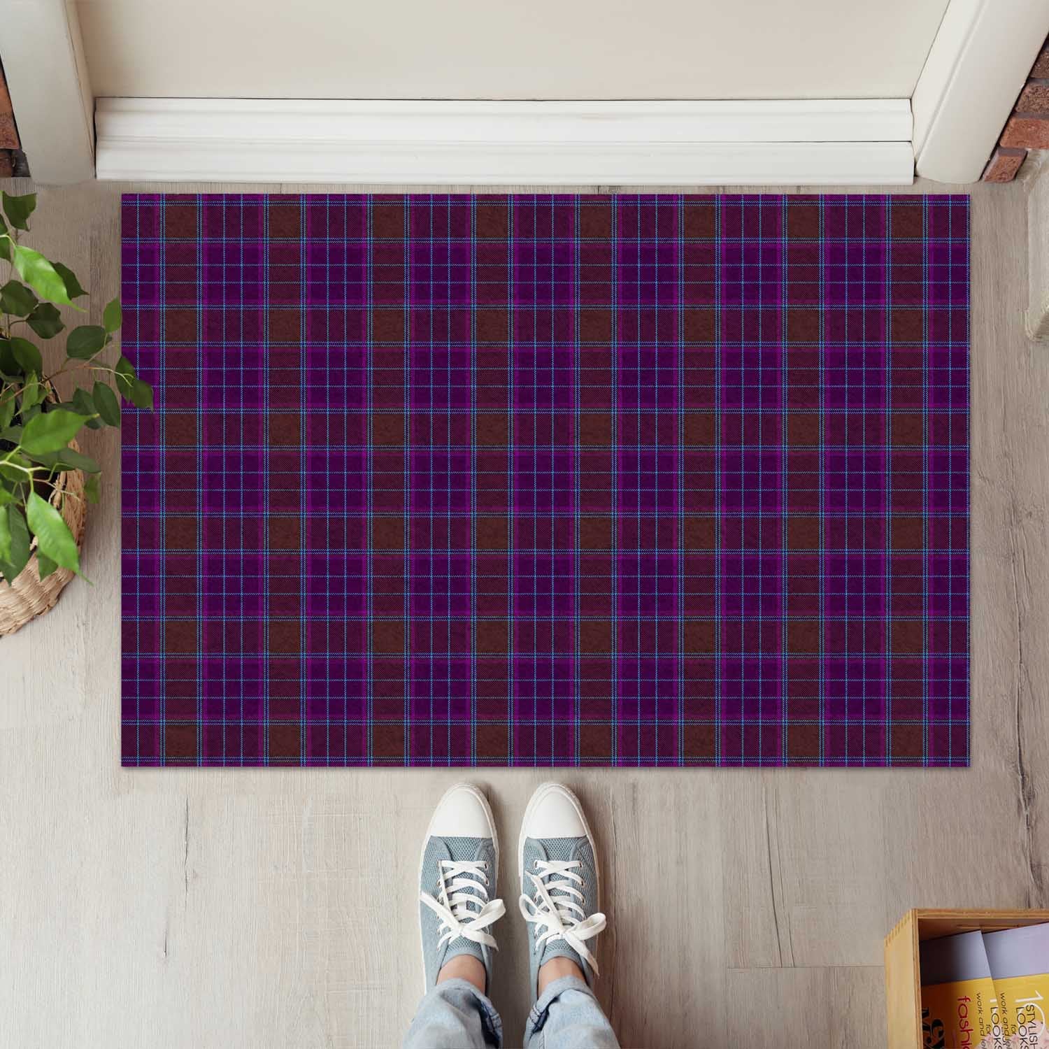 Phillips Tartan Door Mat - Tartanvibesclothing