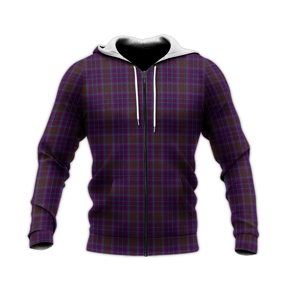 Phillips Tartan Knitted Hoodie - Tartan Vibes Clothing
