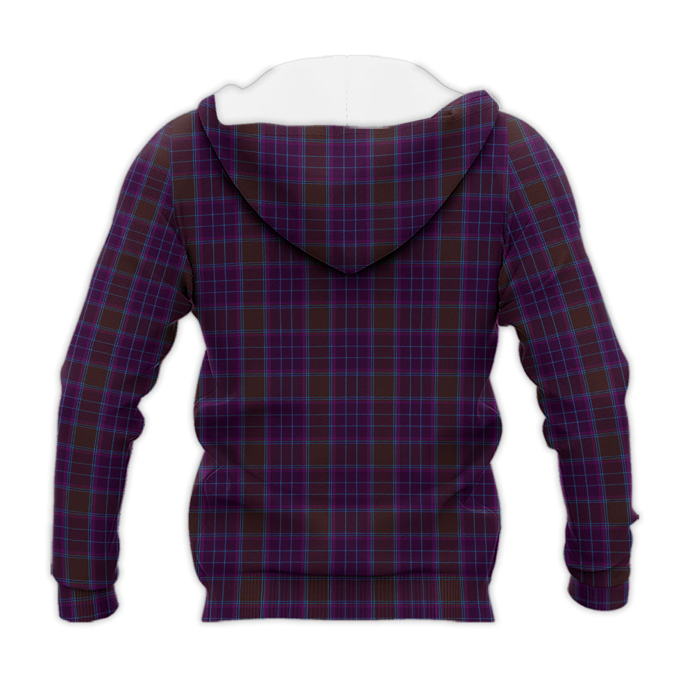 Phillips Tartan Knitted Hoodie - Tartan Vibes Clothing