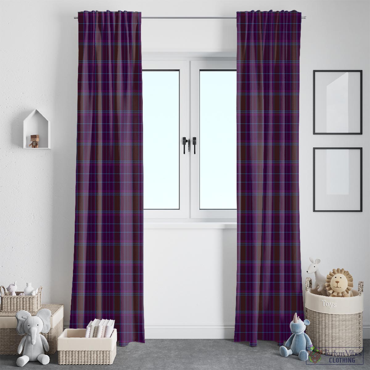 Phillips Tartan Window Curtain