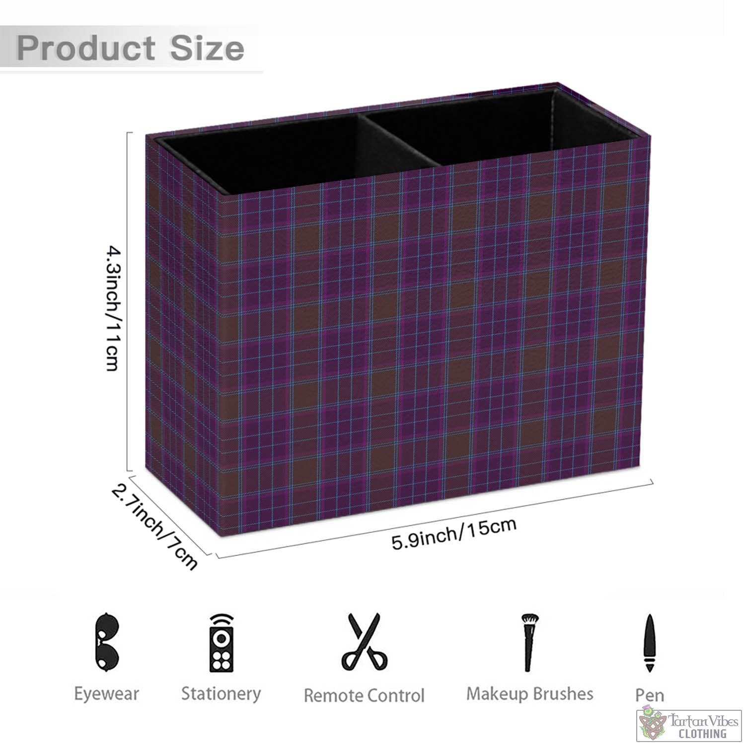 Phillips Tartan Pen Holder - Tartan Vibes Clothing