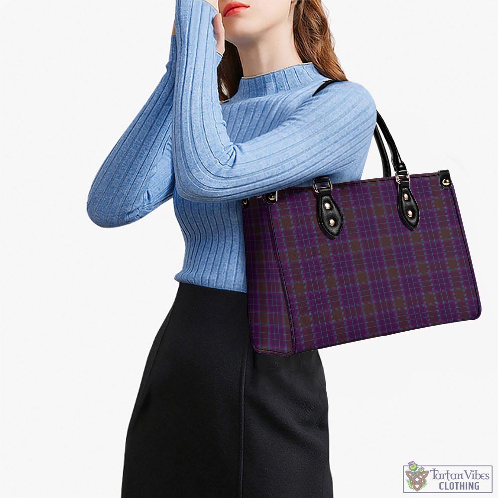 Phillips Tartan Luxury Leather Handbags - Tartan Vibes Clothing