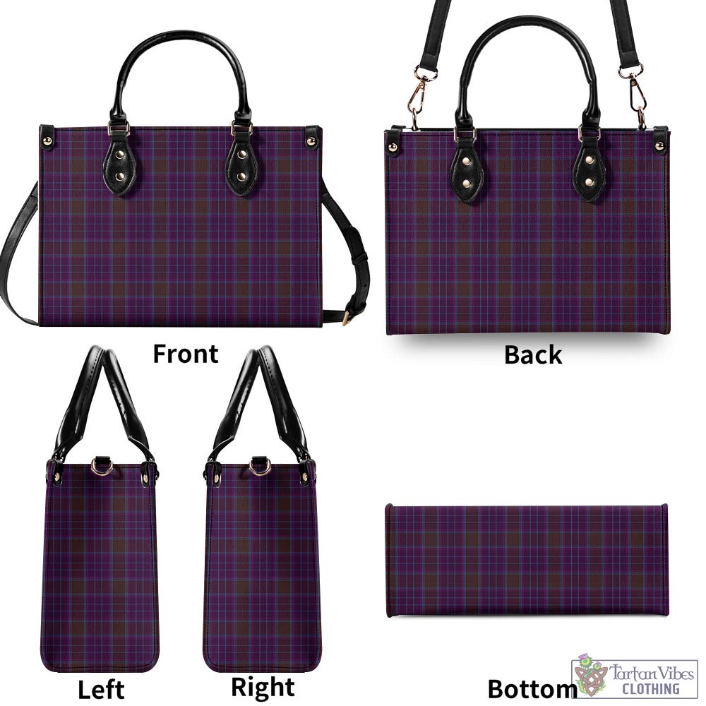 Phillips Tartan Luxury Leather Handbags - Tartan Vibes Clothing