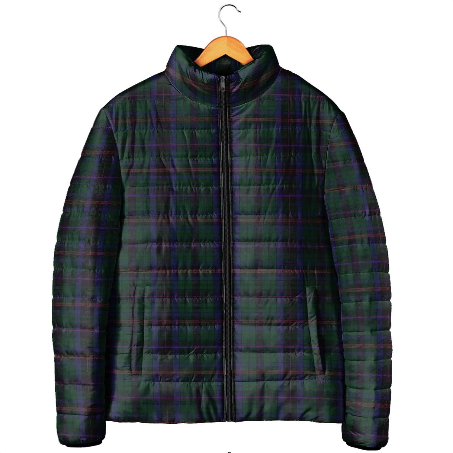Phillips of Wales Tartan Padded Jacket Men's Padded Jacket - Tartan Vibes Clothing