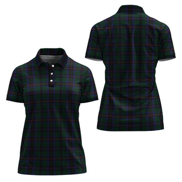 Phillips of Wales Tartan Polo Shirt For Women