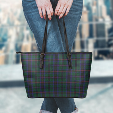 Phillips of Wales Tartan Leather Tote Bag