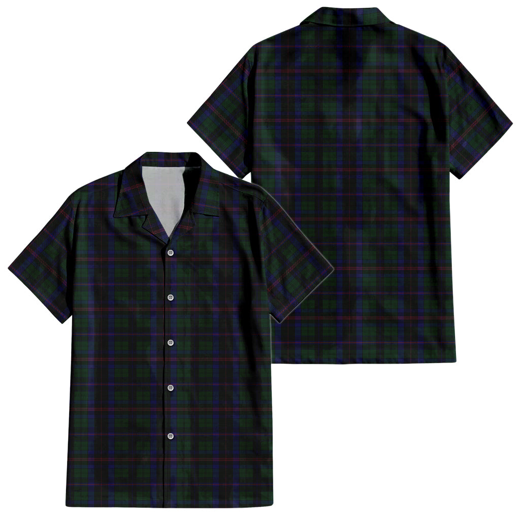 phillips-of-wales-tartan-short-sleeve-button-down-shirt