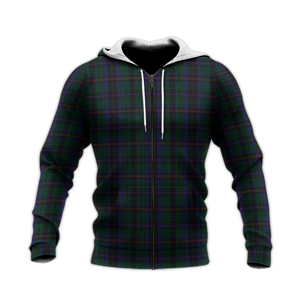 Phillips of Wales Tartan Knitted Hoodie - Tartan Vibes Clothing