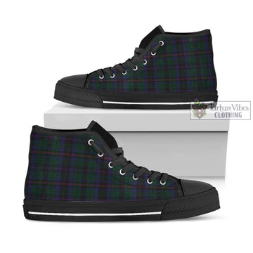 Phillips of Wales Tartan High Top Shoes
