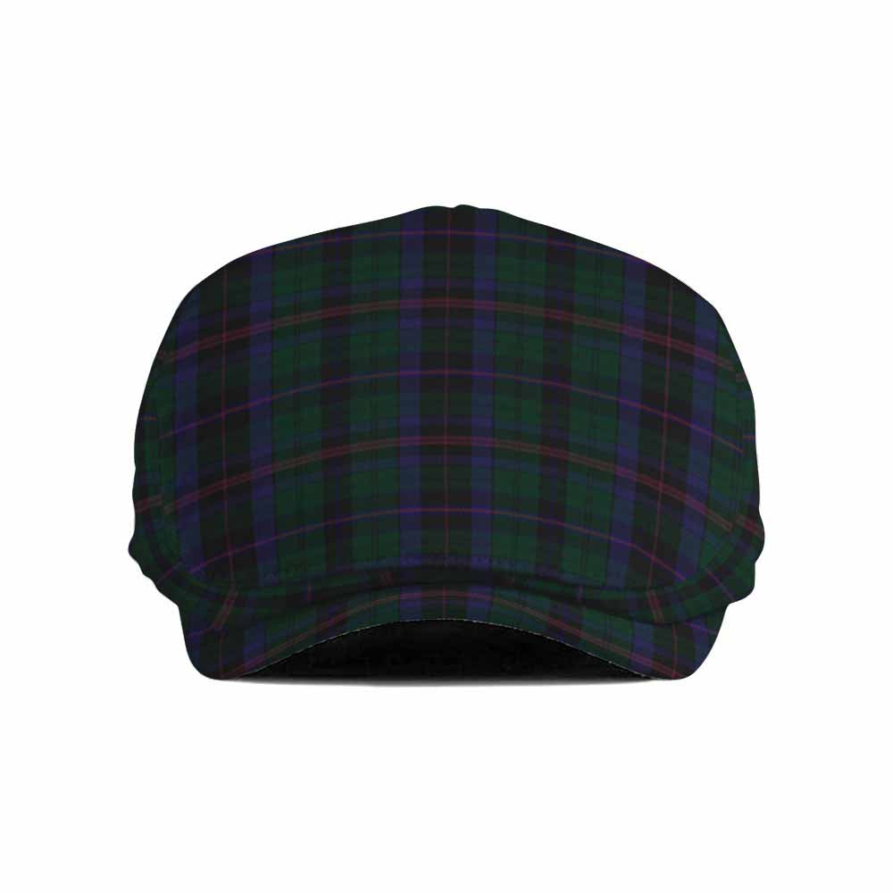 Phillips of Wales Tartan Jeff Cap, Tartan Flat Cap