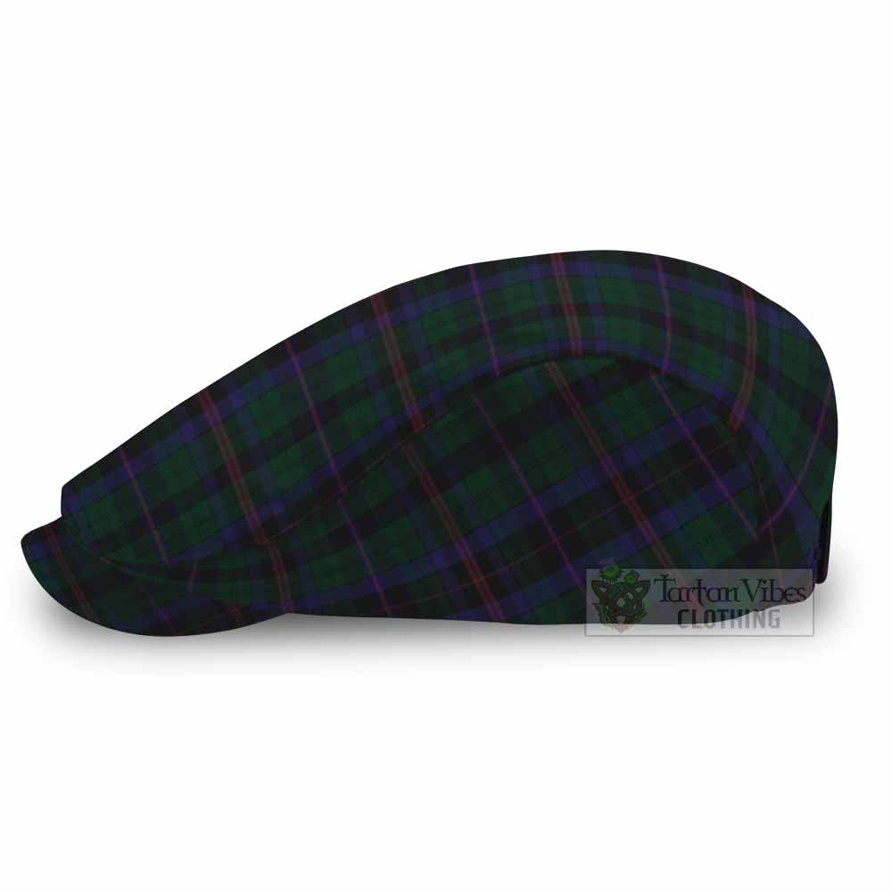 Phillips of Wales Tartan Jeff Cap, Tartan Flat Cap
