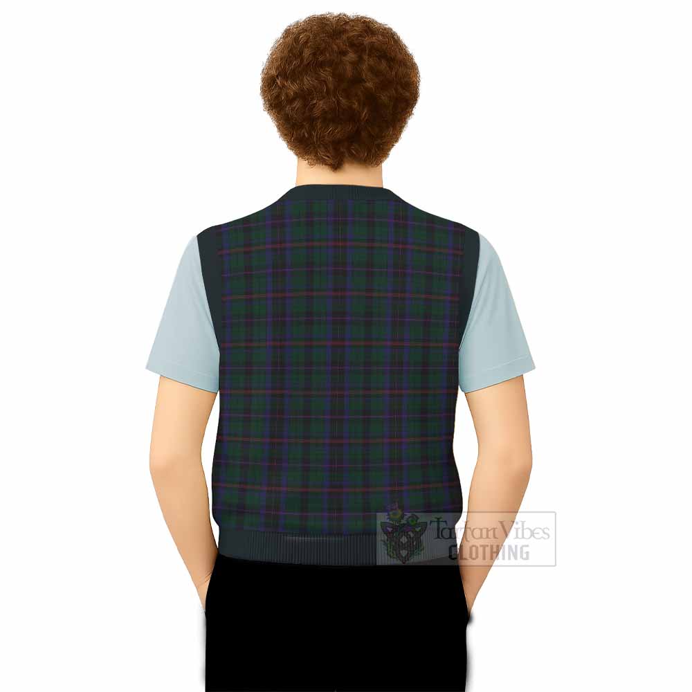 Phillips of Wales Tartan Knitted V-Neck Vest - Tartan Vibes Clothing