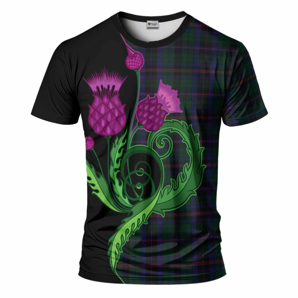 Phillips of Wales Tartan T-Shirt Traditional Scottish Thistle