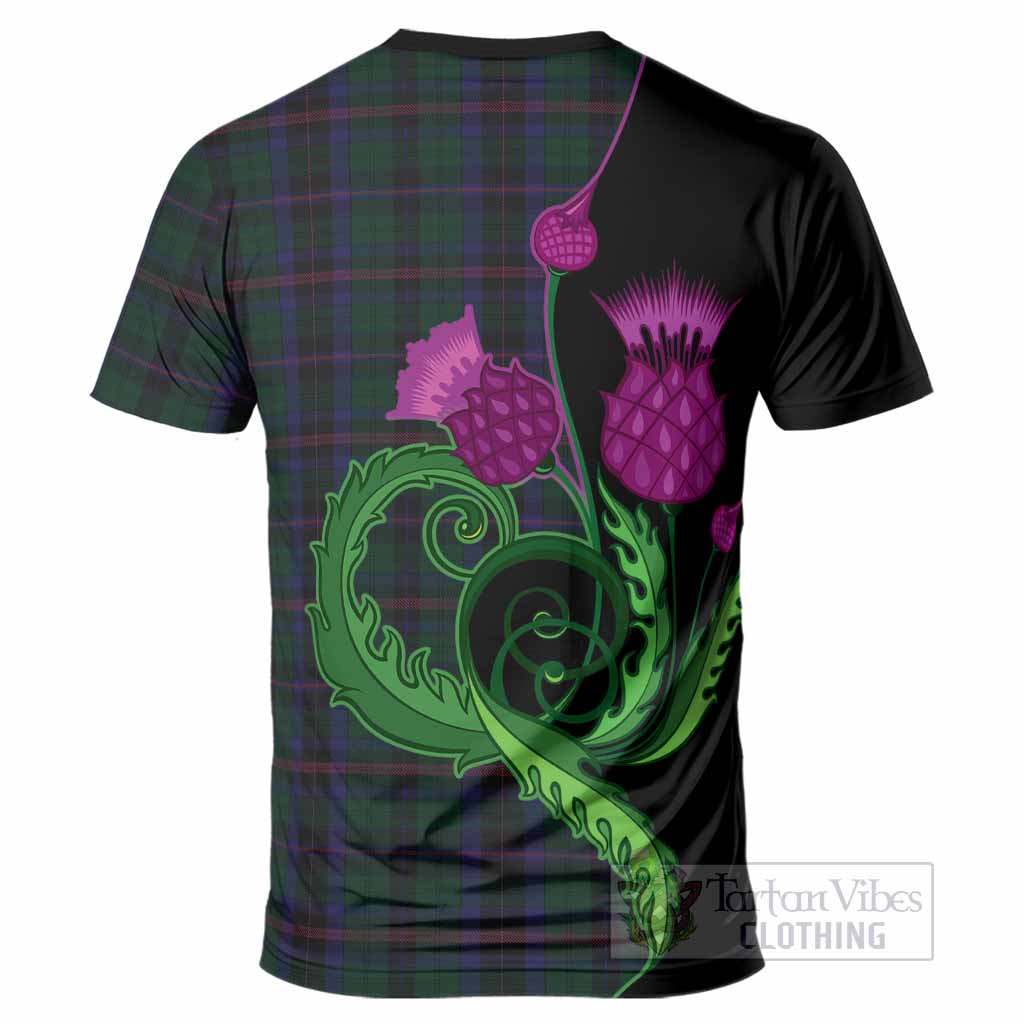 Phillips of Wales Tartan T-Shirt Traditional Scottish Thistle