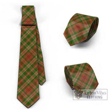 Pierce Tartan Classic Necktie Cross Style Necktie One Size - Tartan Vibes Clothing