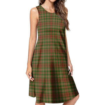 Pierce Tartan Womens Casual Dresses 4XL - Tartan Vibes Clothing