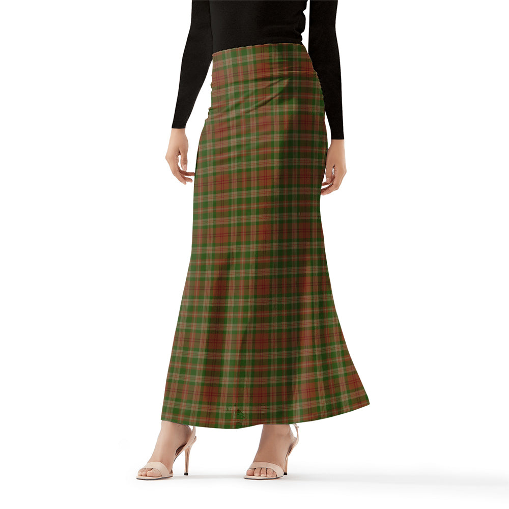 Pierce Tartan Womens Full Length Skirt Female - Tartan Vibes Clothing