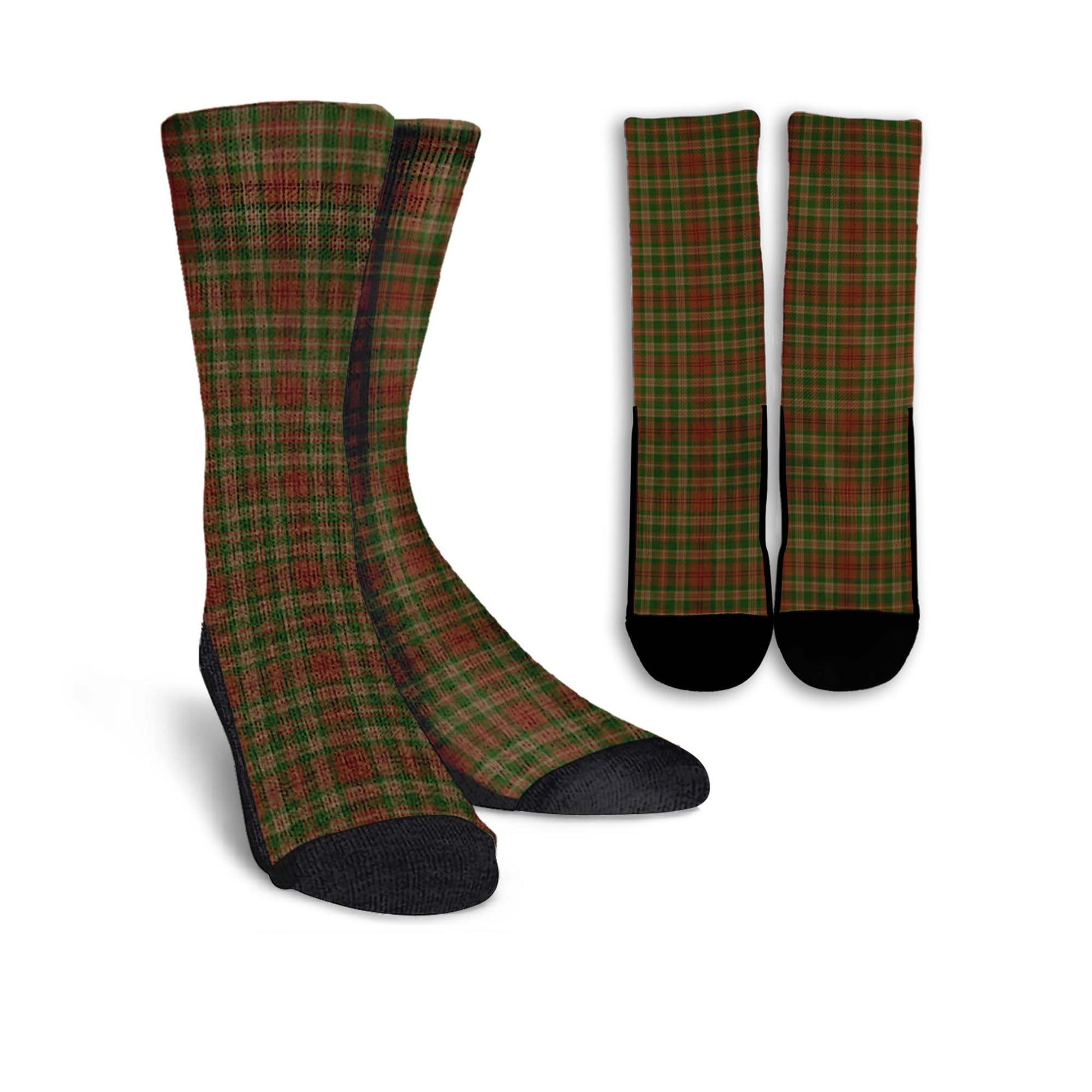 Pierce Tartan Crew Socks - Tartanvibesclothing
