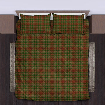 Pierce Tartan Quilt Bed Set King - Tartan Vibes Clothing