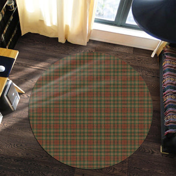 Pierce Tartan Round Rug Premium Round Rug - Tartan Vibes Clothing