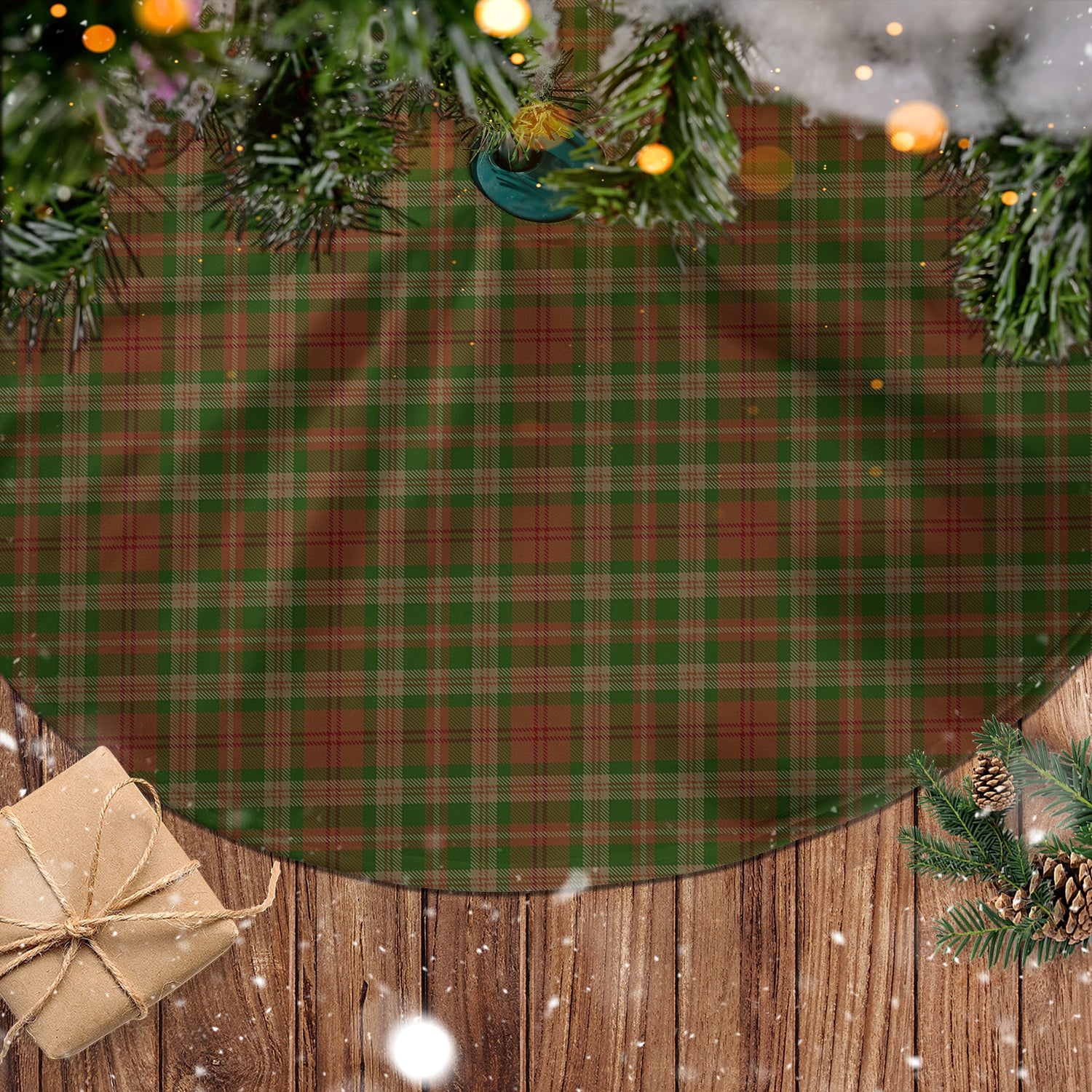 Pierce Tartan Christmas Tree Skirt - Tartan Vibes Clothing