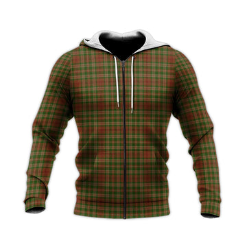 Pierce Tartan Knitted Hoodie - Tartan Vibes Clothing