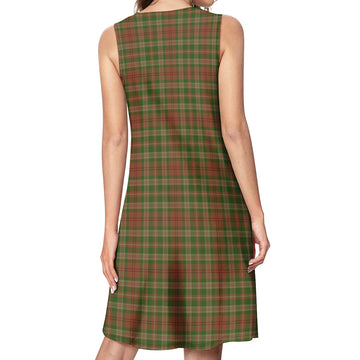 Pierce Tartan Womens Casual Dresses - Tartan Vibes Clothing